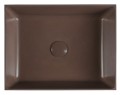 FORMIGO umywalka betonowa, 47,5x14x36,5 cm, ceglana
