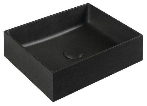 FORMIGO umywalka betonowa, 47,5x14x36,5 cm, antracyt