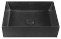 FORMIGO umywalka betonowa, 47,5x14x36,5 cm, antracyt