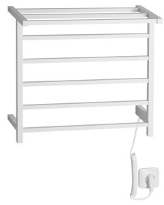 Sapho ELZOR grzejnik elektryczny suszarka  500x470mm 60W biały mat - EB500 