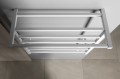 ELZOR Elektryczna suszarka na ręczniki 500x470mm, 60W, biały mat