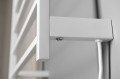 ELZOR Elektryczna suszarka na ręczniki 500x470mm, 60W, biały mat