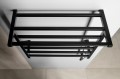 ELZOR Elektryczna suszarka na ręczniki 500x470mm, 60W, czarny mat