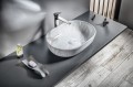 DALMA umywalka ceramiczna 59x14x42 cm, carrara