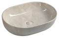 DALMA umywalka ceramiczna 59x14x42 cm, marfil