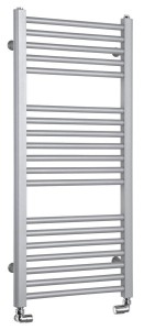 DIRECT grzejnik łazienkowy płaski, 990/450, 426 W, srebro strukturalne