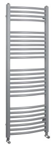 Aqualine DIRECT Grzejnik łazienkowy płaski 1320x450mm  564 W srebro strukturalne - ILS34E
