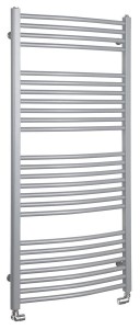 Aqualine ORBIT grzejnik łazienkowy 1320/600 722 W - srebro struktura ILA36E