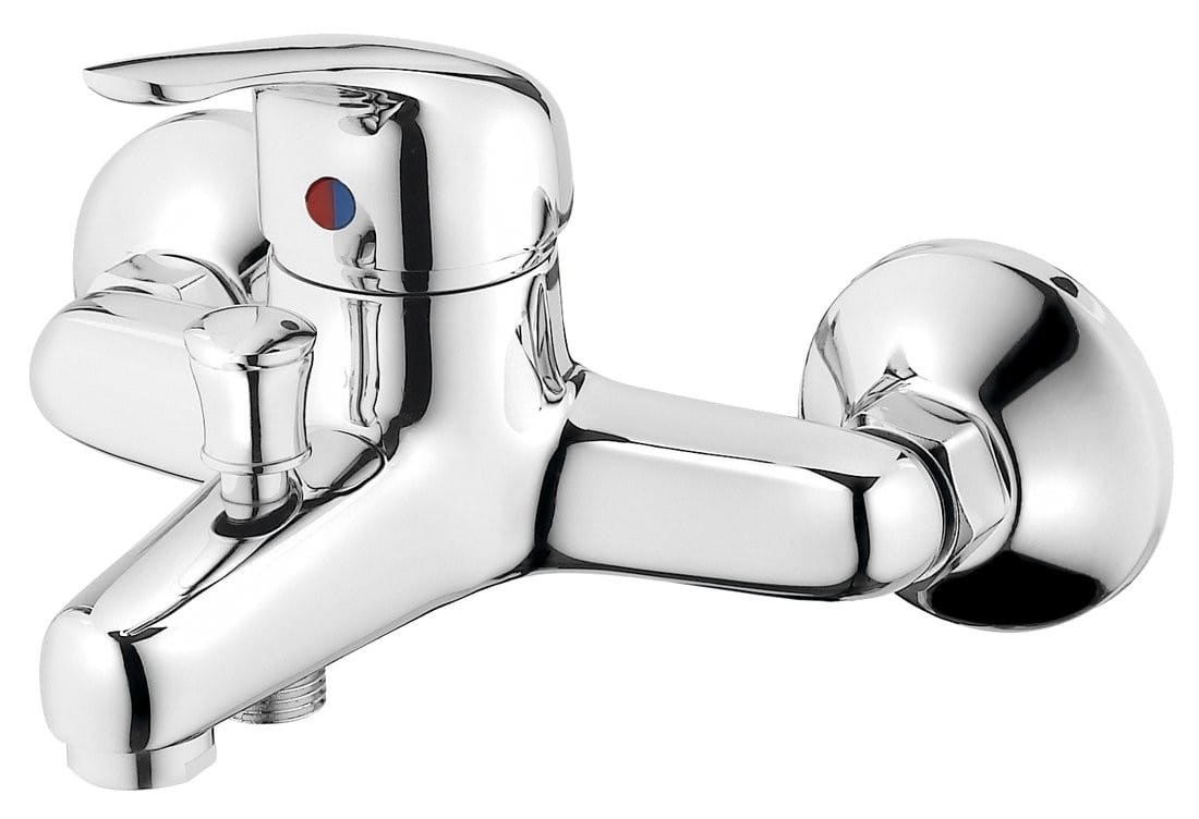 Bruckner HOFFER bateria wannowa ścienna chrom - 424.010.1