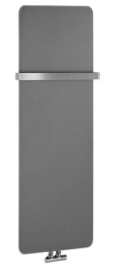 Sapho TABELLA grzejnik łazienkowy 370x1190mm 417W czarny mat - MI1139