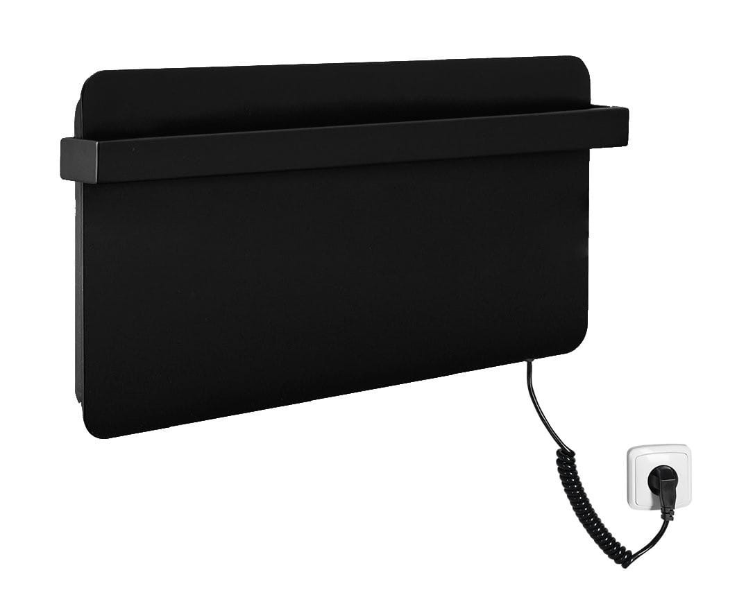 Sapho ELMIS grzejnik - elektryczna suszarka na ręczniki 600x300mm 90W  czarny matEB630 