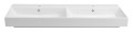 KARE 120 umywalka podwójna meblowa, 120x48cm