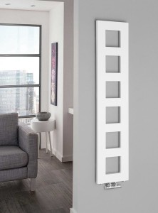 Sapho BLOCK grzejnik łazienkowy 280x1330 mm 353W biały mat - IR183
