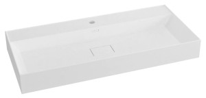 Sapho GODIVA umywalka kompozytowa biała 96x44cm - GU096