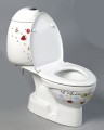 KID WC kompakt dla dzieci,dolny odpływ, kolorowy sitodruk