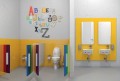 KID WC kompakt dla dzieci,dolny odpływ, kolorowy sitodruk