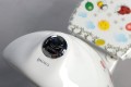 KID WC kompakt dla dzieci,dolny odpływ, kolorowy sitodruk