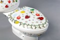 KID WC kompakt dla dzieci,dolny odpływ, kolorowy sitodruk