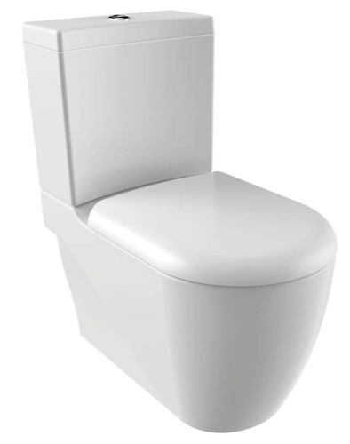 GRANDE kombi WC XL, odpływ dolny / tylny, biala
