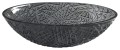 PURUS umywalka szklana 50x36 cm, czarna