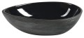 PRIORI  Umywalka ceramiczna nablatowa,51x38 cm, czarny