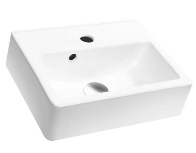 Bruckner Umywalka meblowa/ścienna ceramiczna biała 37x28 cm - 	201.129.0