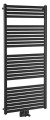 TONDI grzejnik łazienkowy 600x1330 mm, podłączenie centralne, czarny mat