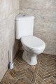 CLIFTON kompakt WC narożny, mechanizm spłukujący 3/6l, odpływ pozimy, biały