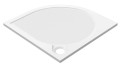 ARCA brodzik prysznicowy kompozytowy, półokrągły 100x100x3cm, R550