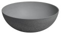 FORMIGO umywalka betonowa, średnica 39 cm, szara