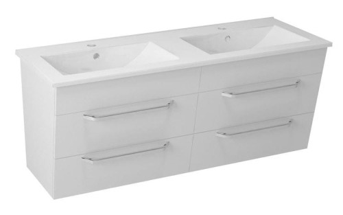 KALI szafka umywalkowa 118x50x45cm, biała (56121)