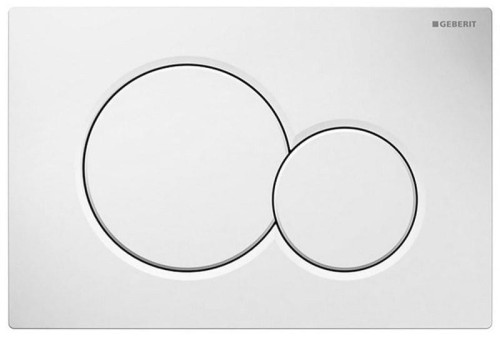 GEBERIT SIGMA01 przycisk spłuczki, biały
