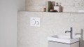 GEBERIT SIGMA20 przycisk spłuczki, biały/chrom połysk