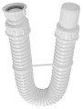 FLEXY syfon zlewozmywakowy 1" 1/2, odpływ 40 mm, biały