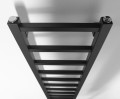 METRO LIGHT grzejnik łazienkowy 300x1500mm, czarny mat
