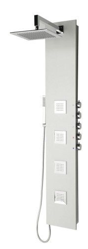 5SIDE SQUARE panel prysznicowy 250x1550mm, aluminium
