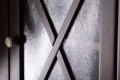 Zestaw CROSS 75, szafka umywalkowa, mahoń