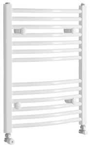 Aqualine ORBIT grzejnik łazienkowy 500x650 mm 319 W - biały ILO65E