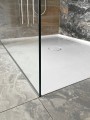 ARCHITEX LINE Zestaw do montażu szkła, podłoga/ściana/sufit, maksymalna szerokość 1600 mm, polerowane aluminium