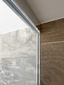 ARCHITEX LINE Zestaw do montażu szkła, podłoga/ściana/sufit, maksymalna szerokość 1600 mm, polerowane aluminium