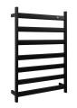 ELIAS elektryczna suszarka na ręczniki 490x730x110mm, 105W, czarny mat