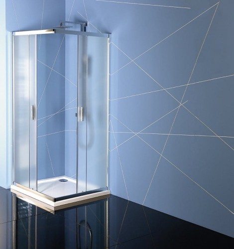 EASY LINE kabina prysznicowa 900x900mm, szkło BRICK
