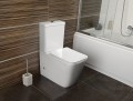 PORTO WC kompakt WC Rimless ze spłuczką z deską Soft Close, uniwersalny