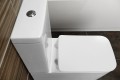 PORTO WC kompakt WC Rimless ze spłuczką z deską Soft Close, uniwersalny