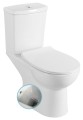 KAIRO WC kompakt z funkcją bidetu, tylny odpływ, mechanizm spłukujący