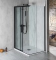 ALTIS LINE BLACK prostokątna kabina prysznicowa 1400x800 mm, wariant L/P