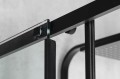 ALTIS LINE BLACK prostokątna kabina prysznicowa 1400x800 mm, wariant L/P