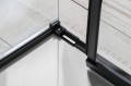 ALTIS LINE BLACK prostokątna kabina prysznicowa 1400x800 mm, wariant L/P
