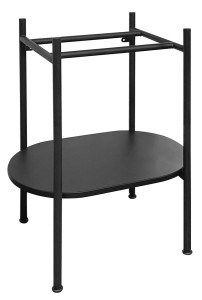 PUNO konsola pod umywalkę 550x780x360, czarny mat