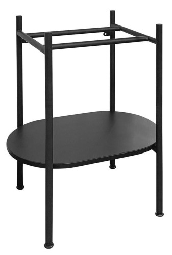 PUNO konsola pod umywalkę 550x780x360, czarny mat